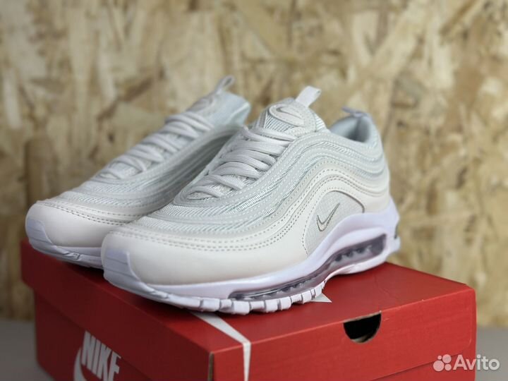 Кроссовки Nike air max 97 se белые 36 - 45 унисекс