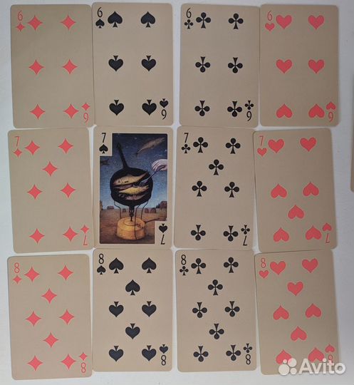 Сувенирные Игральные карты В.Любаров