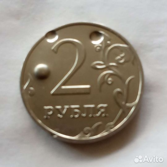 Монеты -заводской брак