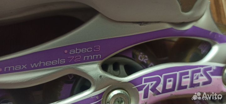 Роликовые коньки Roces abec 3 раздвижные