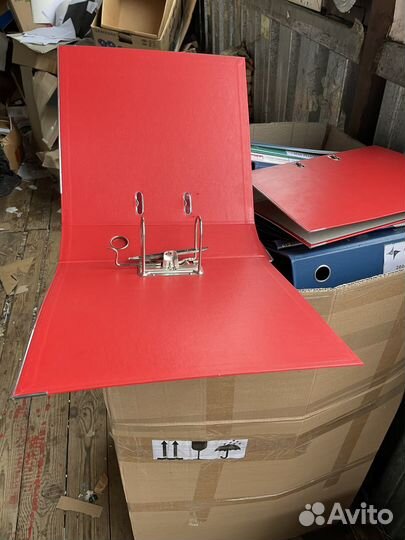 Папки офисные б/у