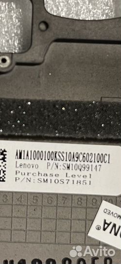 Палмрест панель Lenovo ThinkPad X 1 Carbon 7