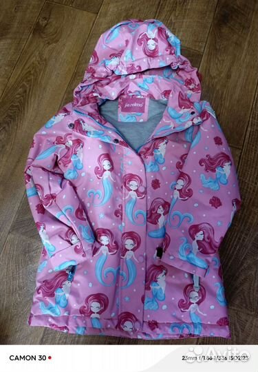 Куртка для девочки 128 размер демисезонная