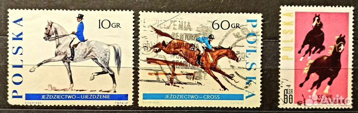 Редкие марки Польши прошлого века (обмен)