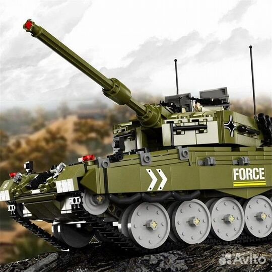 Конструктор Танк Леопард Leopard 2 3015