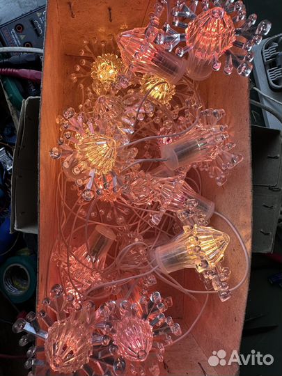 Елочная гирлянда СССР