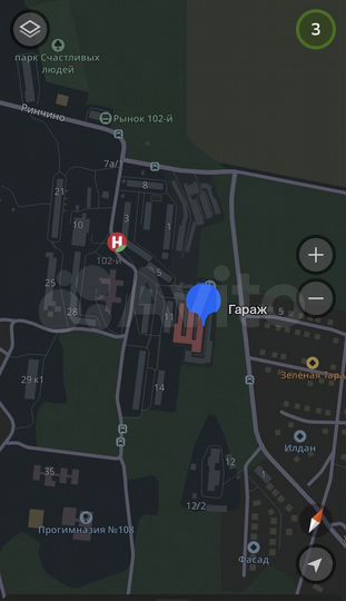Гараж, 19 м²