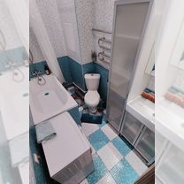 Комната 15 м² в 2-к., 15/17 эт.