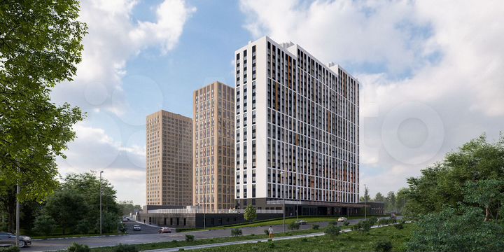 2-к. квартира, 70,8 м², 16/26 эт.