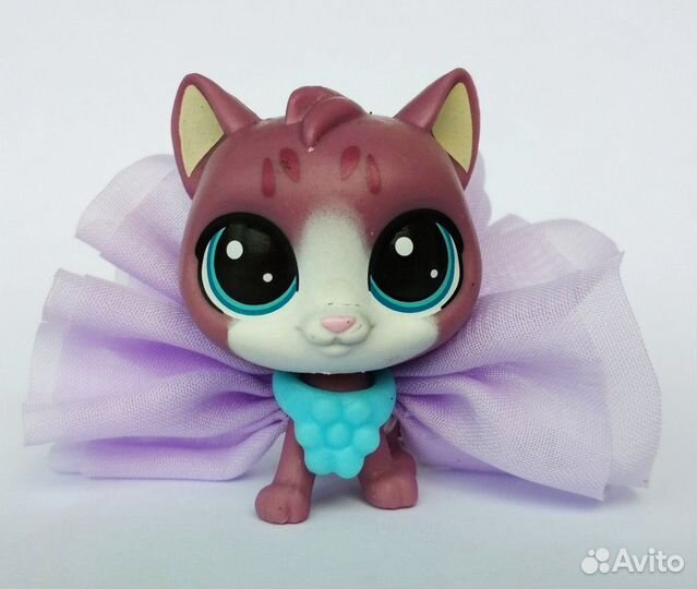 Littlest pet shop кошка, стоячка lps, аксы наборы