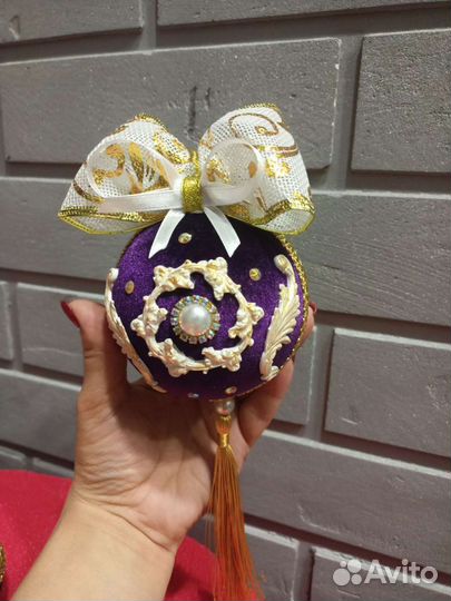 Ёлочные игрушки ручной работы