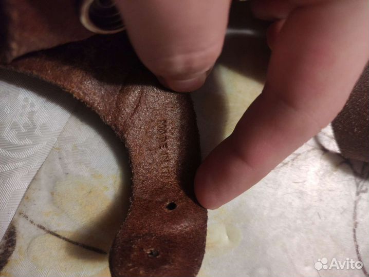 Кобура кожаная для пистолета