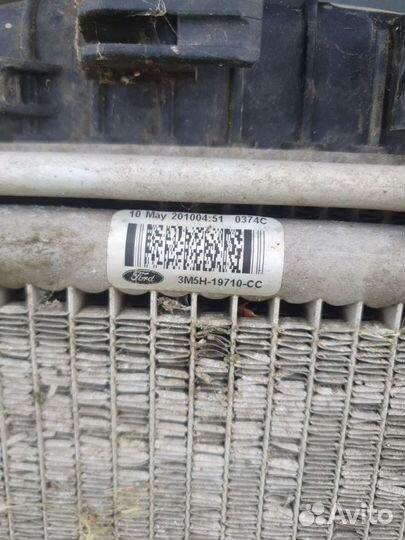 Ford focus 2 радиатор охлаждения кондиционера