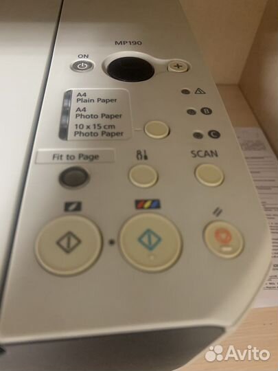 Цветной принтер canon MP-190