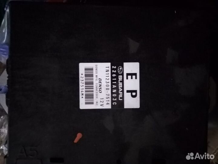 Гбц субару, Блок управления двс (эбу) Субару EZ36