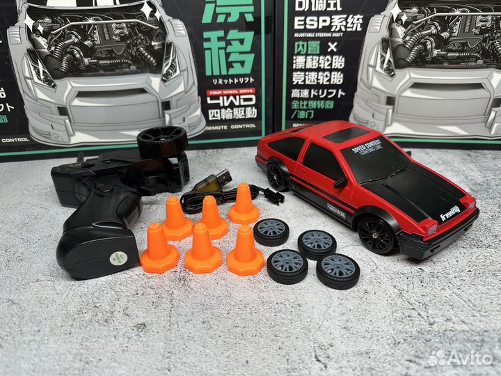 Машинка для дрифта на радиоуправлении Toyota AE86