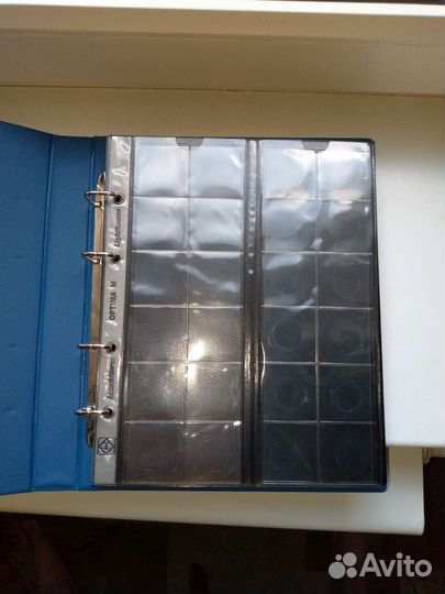 Альбом для монет + 9 листов