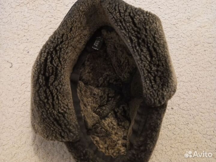 Шапка ушанка натуральная мужская