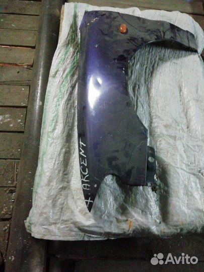 Крыло переднее левое Hyundai Accent