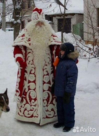 Карнавальный костюм деда мороза и снегурочки