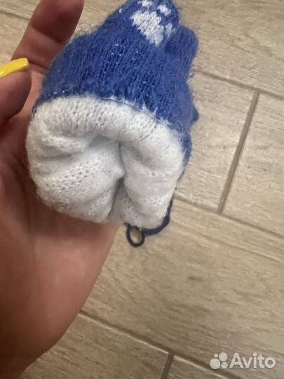 Варежки детские 1-2 года