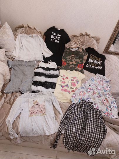 Детские вещи пакетом на р. 134-146