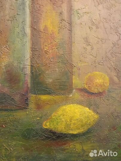 Картина маслом на холсте. Натюрморт