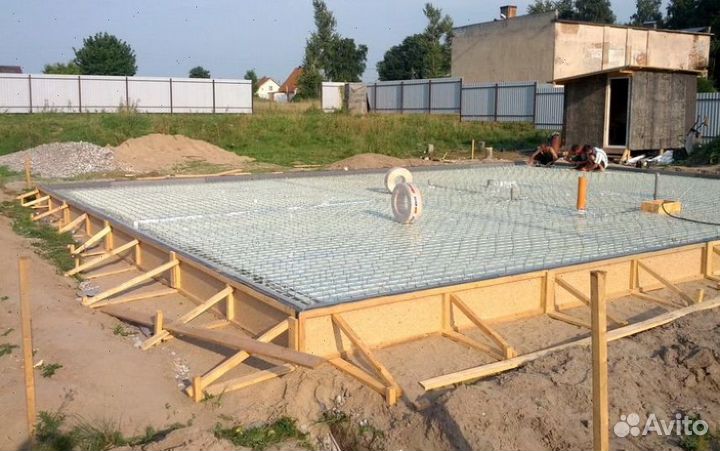 Фундамент / Строительство домов