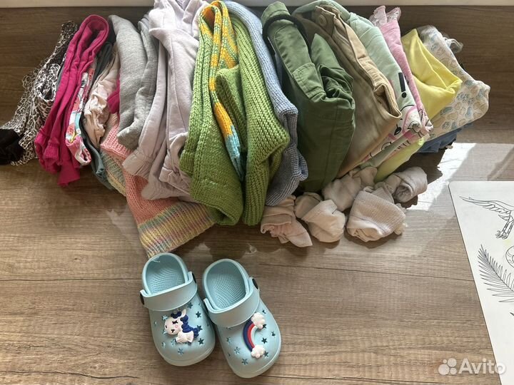 Пакет детскиз вещей на девочку