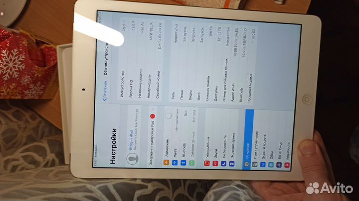 iPad air 128gb cellular