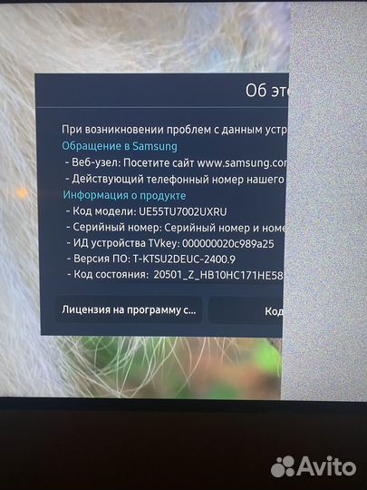 Samsung 55 дюймов