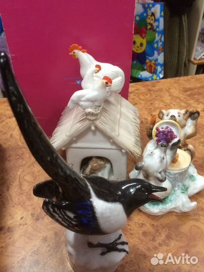 Статуэтки фарфоровые советские и немецкие
