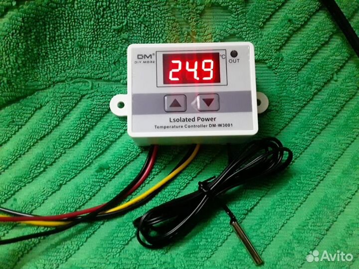 Терморегулятор DM-W3001 с датчиком температуры