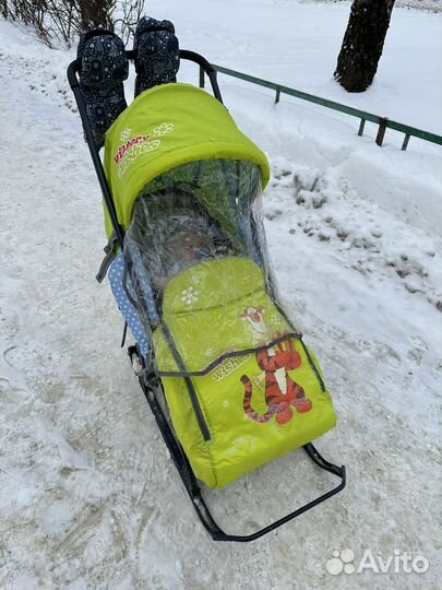 Санки коляска