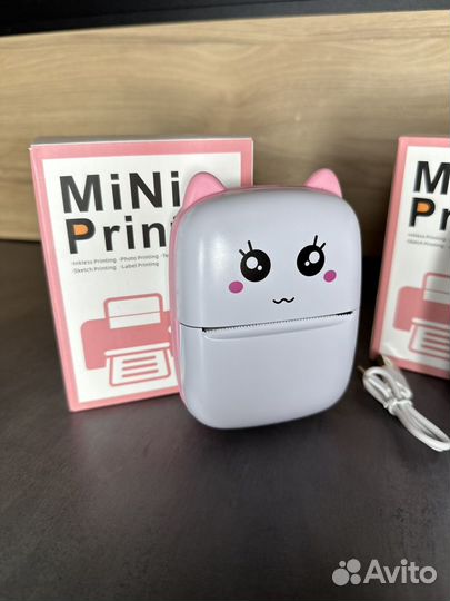 Портативный мини принтер для детей