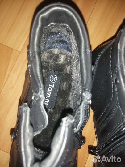 Ботинки демисезонные для мальчика новые