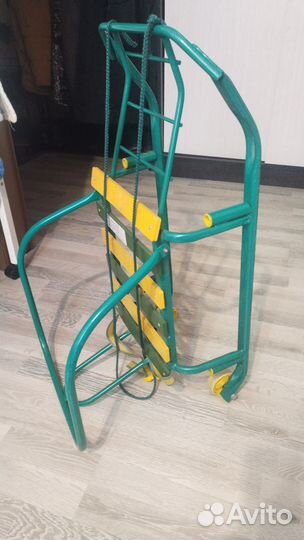 Детские санки с колесами