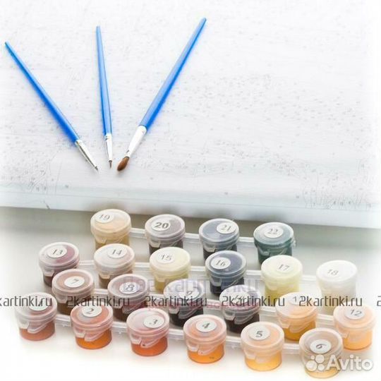 Картина по номерам 40x50 Три розовые розы в прозра