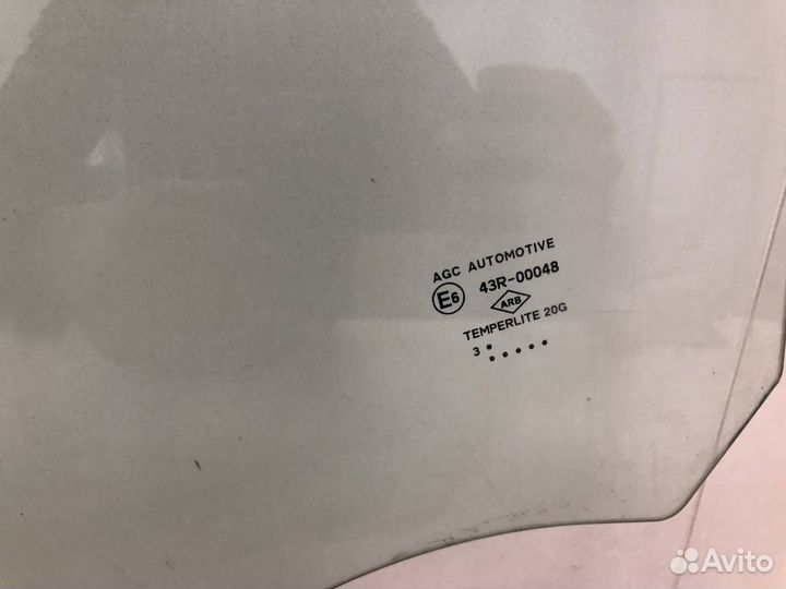 Стекло двери задней левой Renault Duster 2012