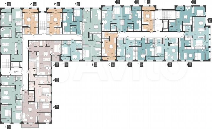 Квартира-студия, 27,3 м², 7/9 эт.