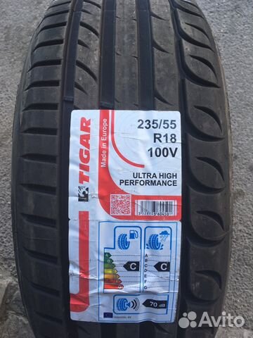 Tigar UHP Ultra High Performance 235/55 R18 100V
