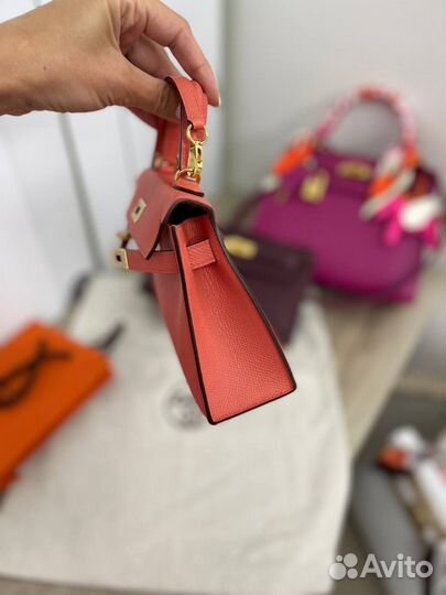 Сумка hermes kelly mini Epsom