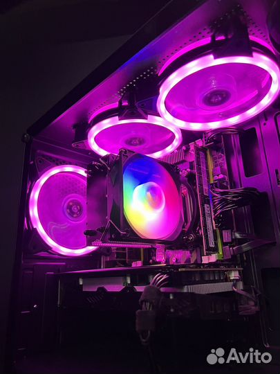 Игровой пк intel20ядер/RX580 8gb/32gb ram/ssd