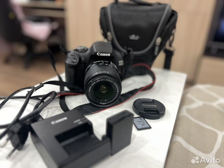 Зеркальный фотоаппарат canon eos 2000d