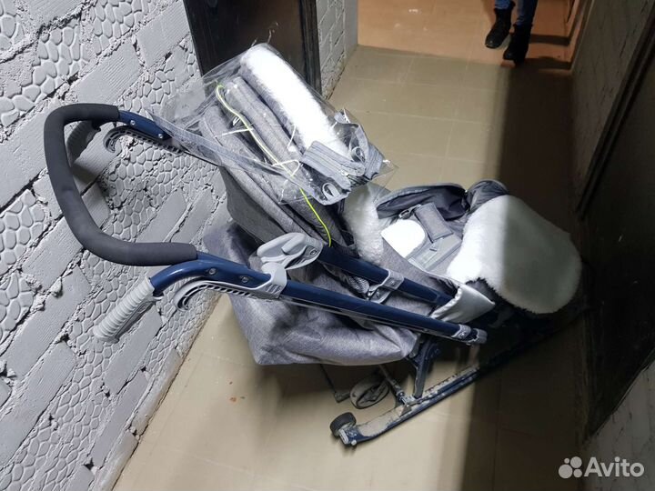 Сани коляска детские