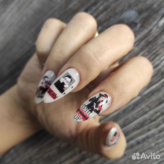 Наращивание ногтей акрил, гель, гель-лак