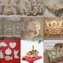 Изделие из фанеры, лазерная резка, Пенза