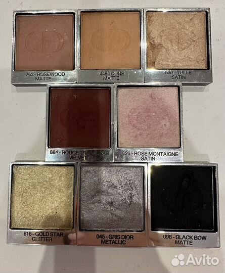 Тени для век dior