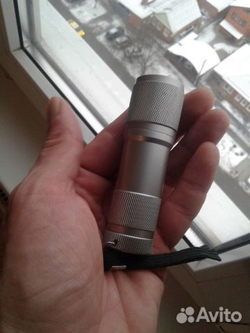 Мощный светодиодный фонарик. Корпус металл