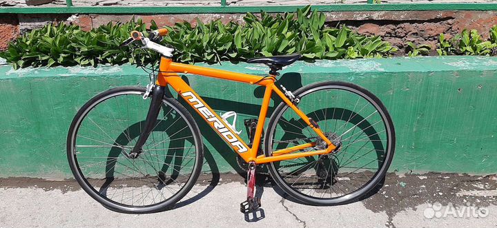 Шоссейный велосипед merida карбон вилка